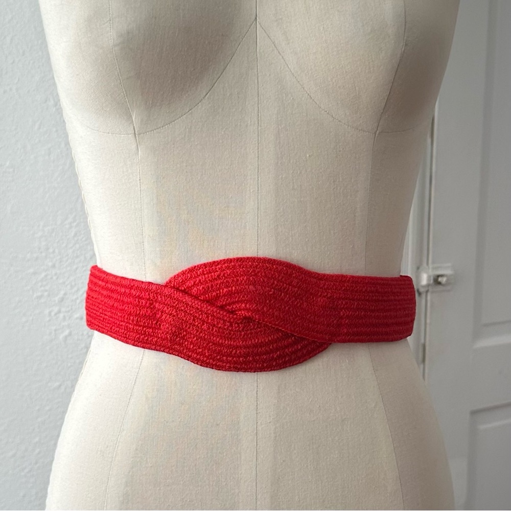 Vintage 90s rope knot belt S/XS